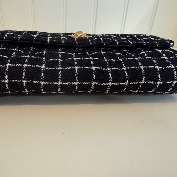 BNWT Versace WOC with tweed and lamb skin leather interior - Picture 4 of 9